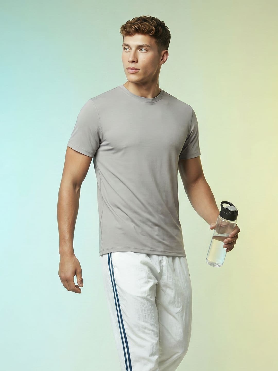 HRX by Hrithik Roshan Slim Fit Rapid-Dry Running T-shirt - view 1