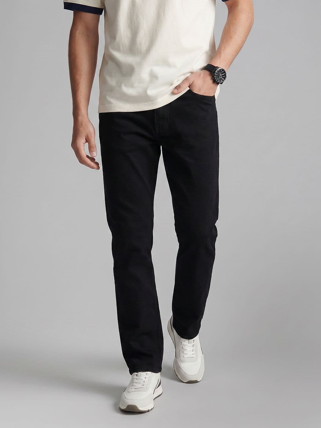 U.S. Polo Assn. Denim Co. Men Bootcut Stretchable Jeans - view 1
