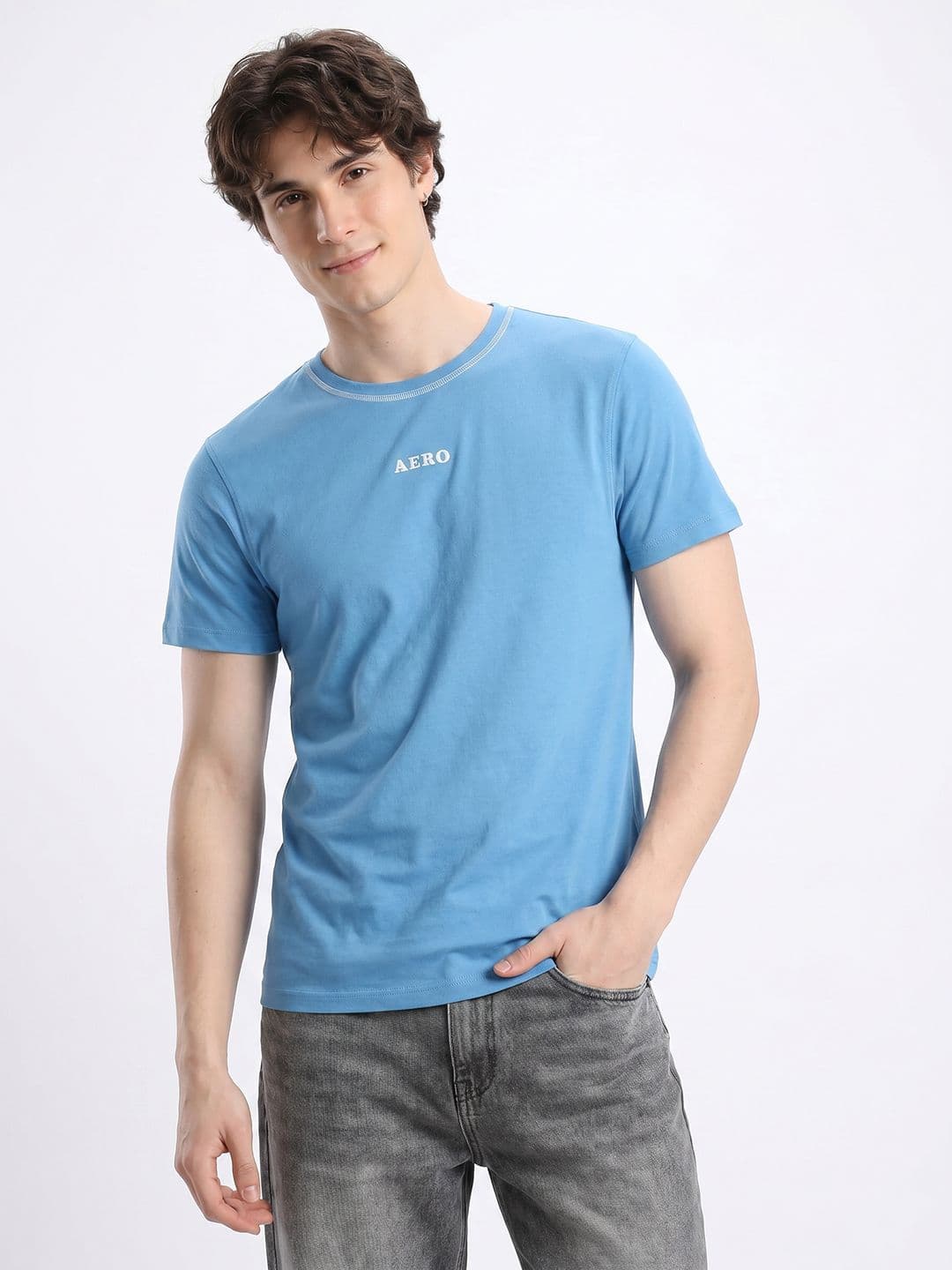 Aeropostale Brand Logo Printed T-shirt - view 1