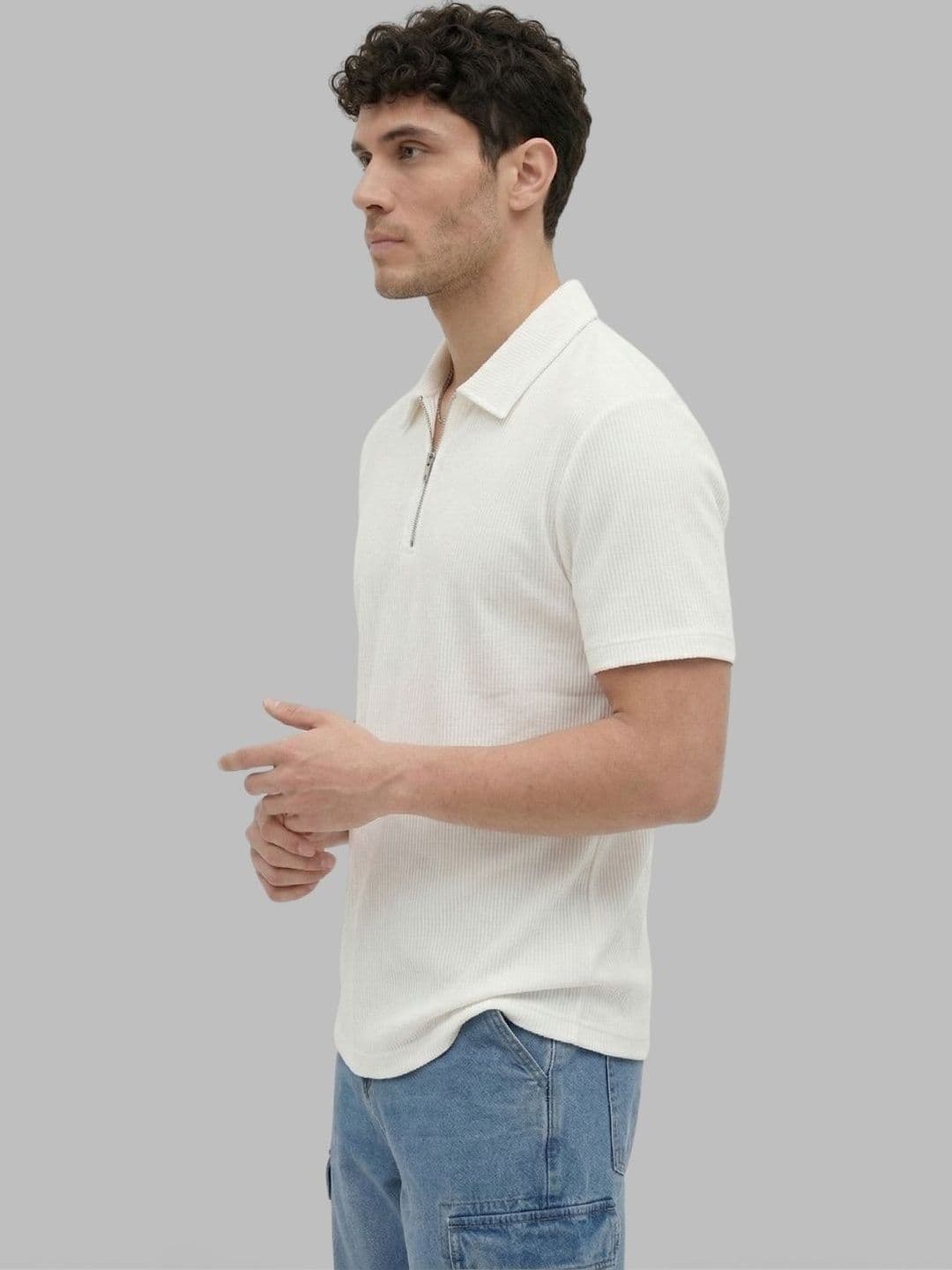 Kook N Keech Men Polo Collar T-shirt - view 1