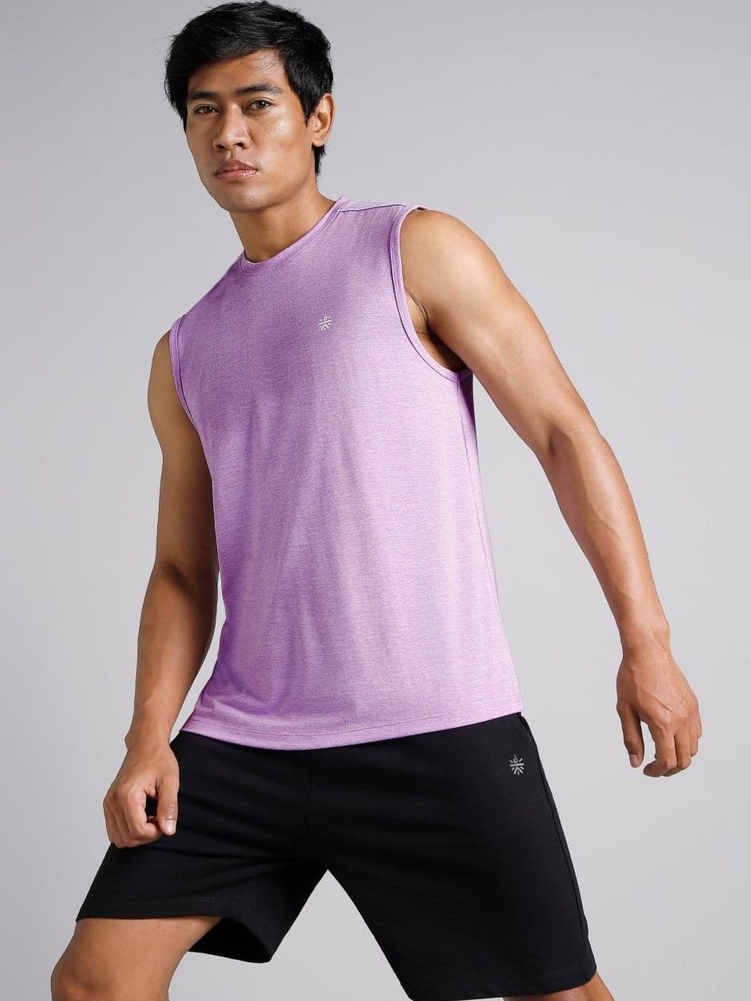 CULT Men's Core COMFORtech Purple Muscle Tank - view 1