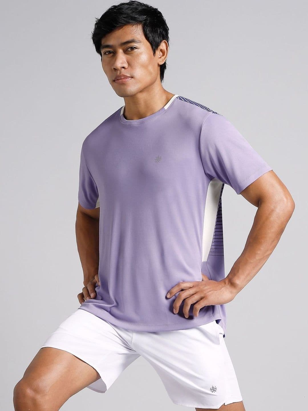 CULT Men's Runner's Purple Flex Tee - view 1