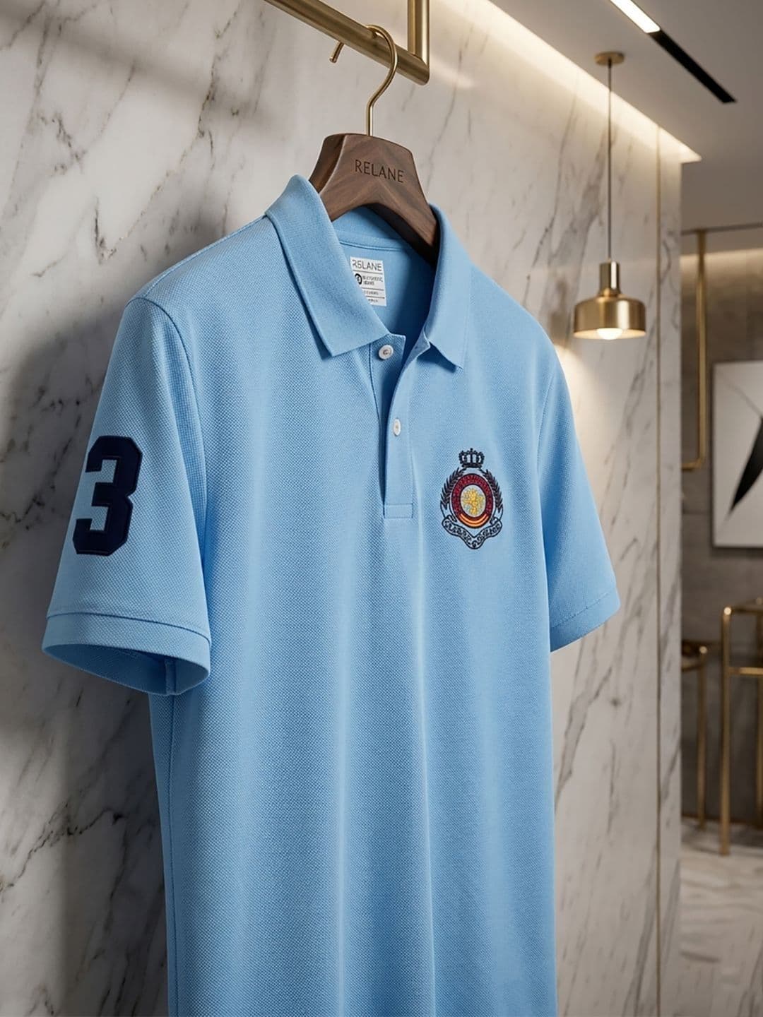Kook N Keech Men Brand Logo Polo Collar T-shirt - view 1