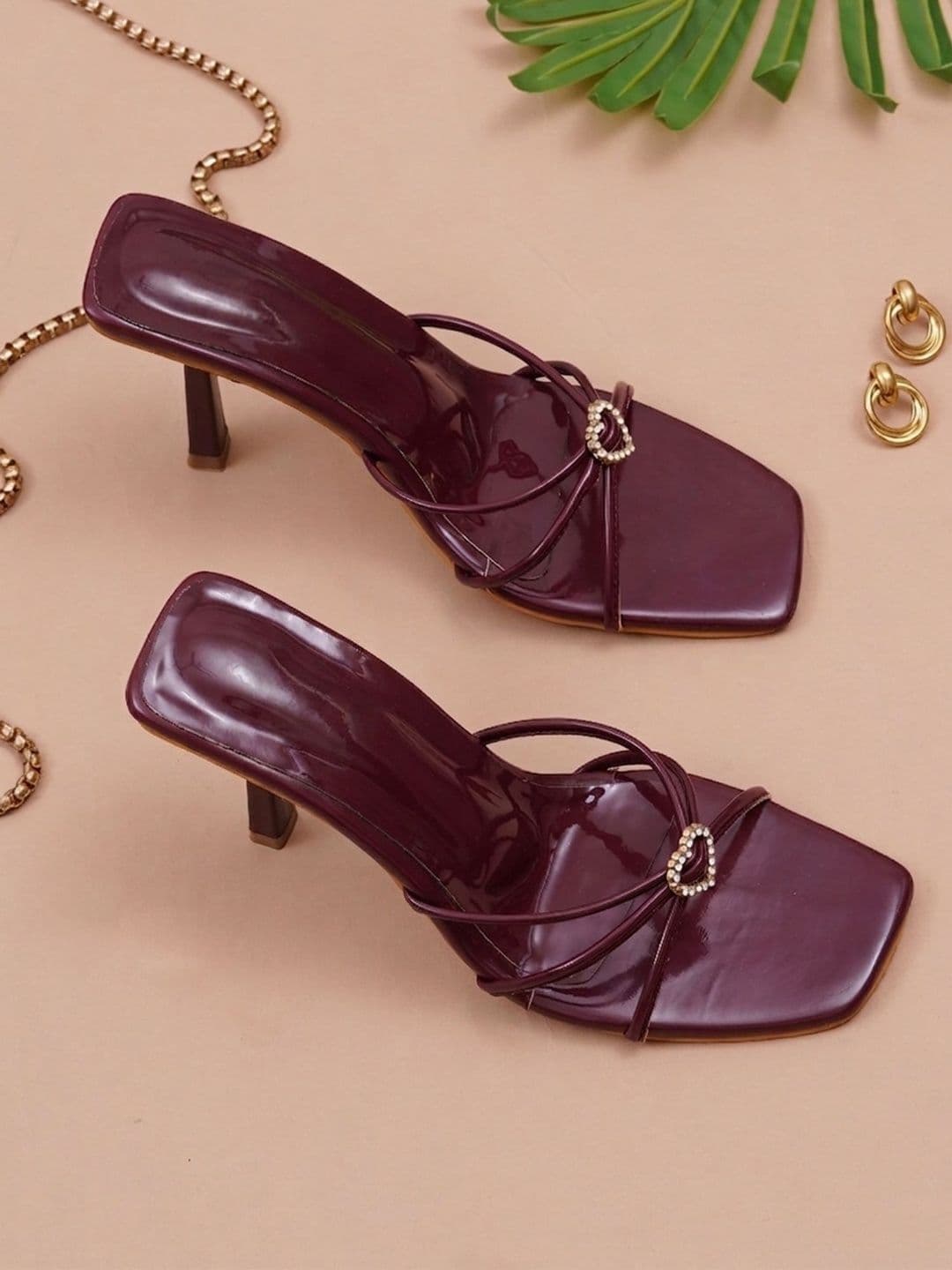 Try Me Slim Heeled Mules - view 1