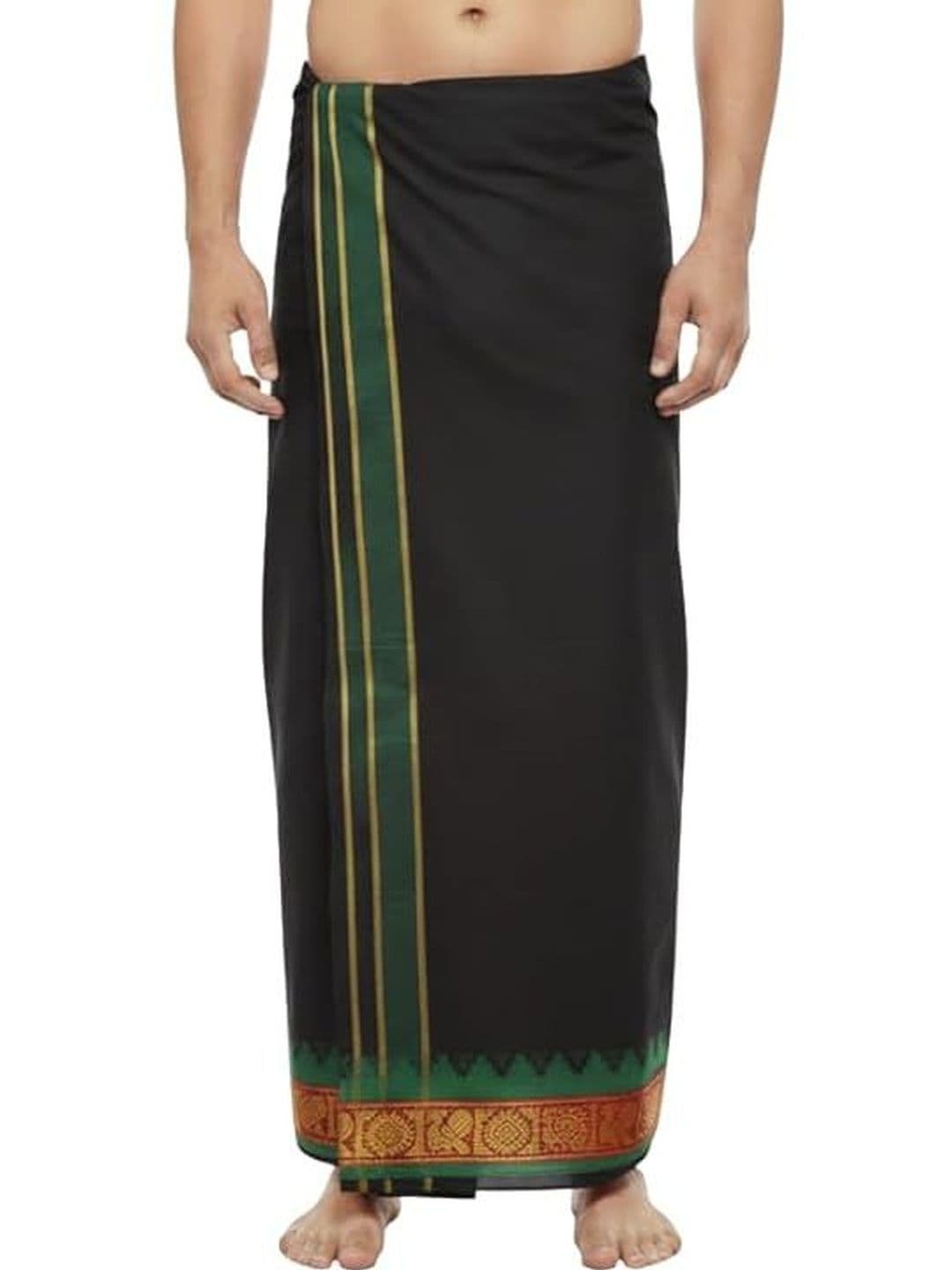 Hornbill Enterprises Men Cotton Dhoti Dhotis - view 1