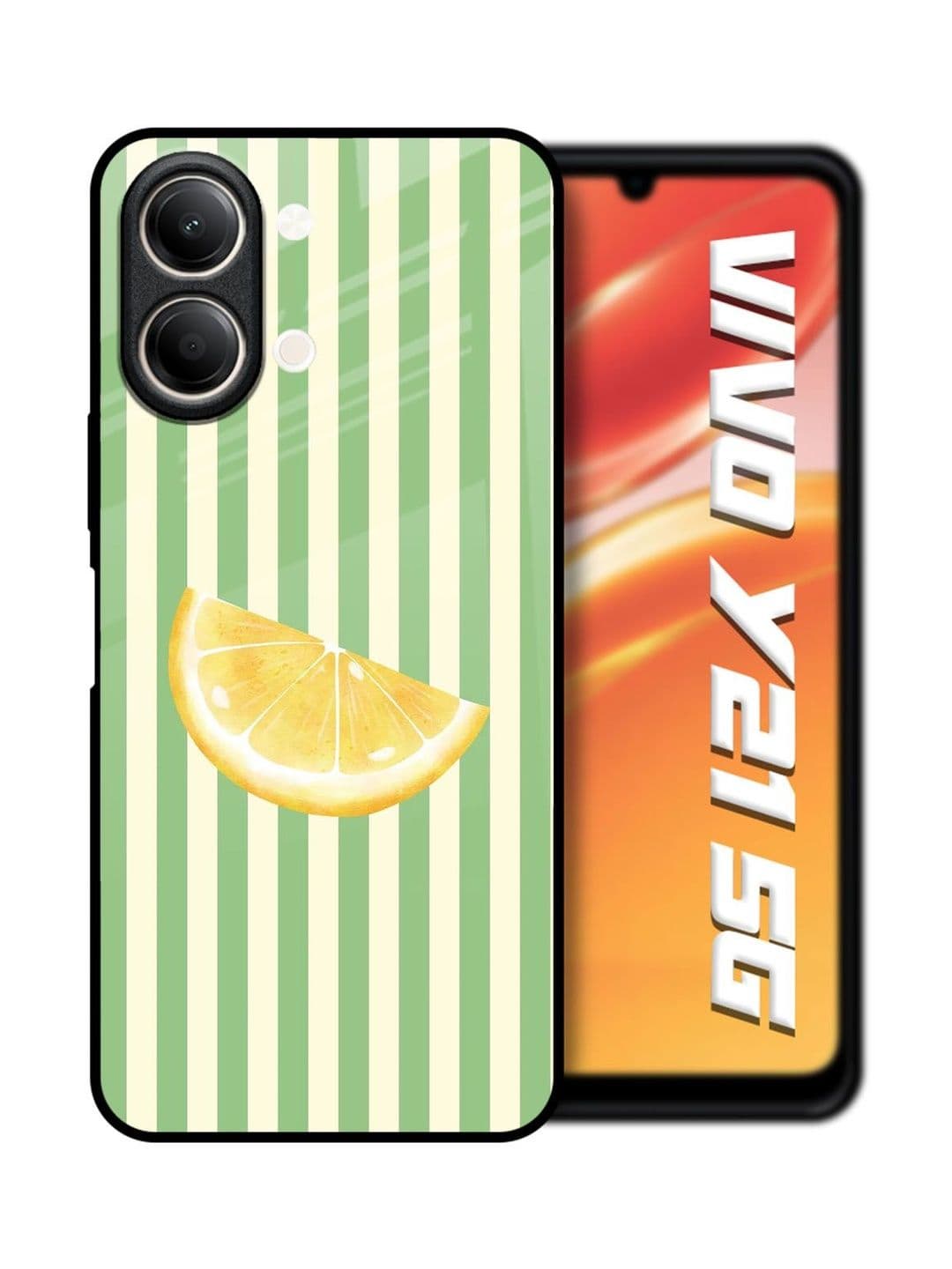 QRIOH Conversational Printed Vivo Y21 Back Case Mobile Accessories - view 1