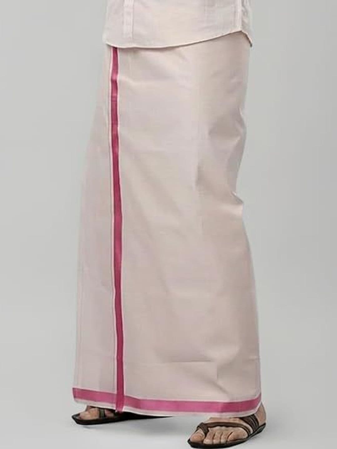 Hornbill Enterprises Men Cotton Dhoti Dhotis - view 1