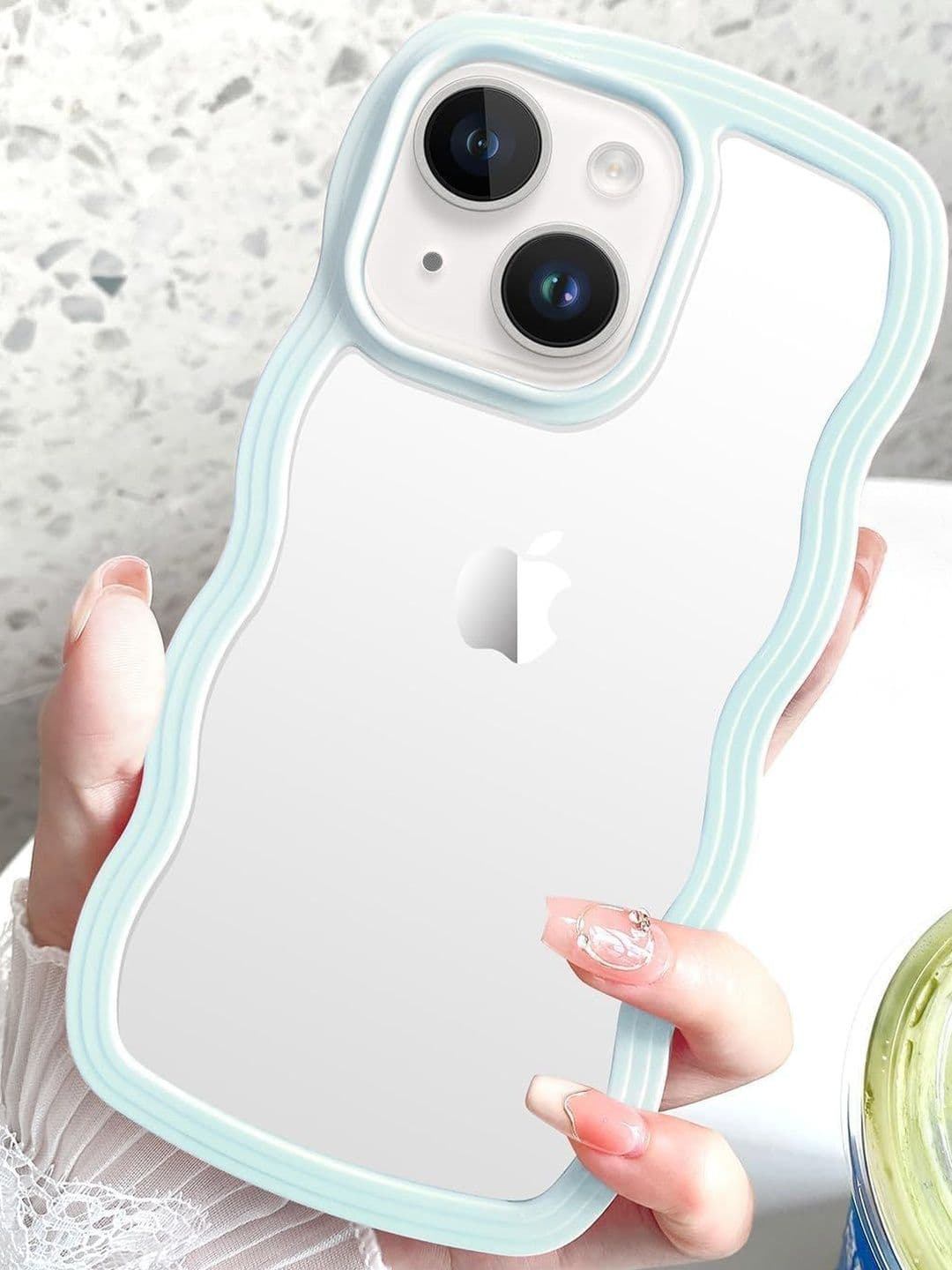 COVERLY Solid Printed iPhone 14 Back Case Mobile Accessories - view 1