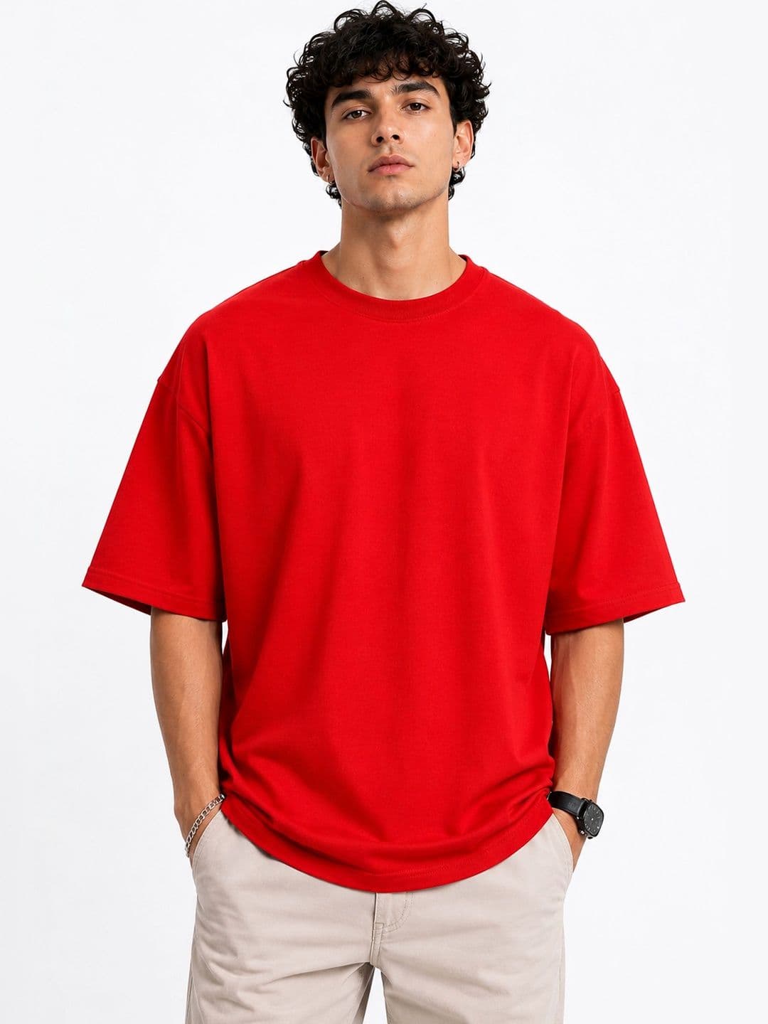 Moda Rapido Men Drop-Shoulder Sleeves T-shirt - view 1