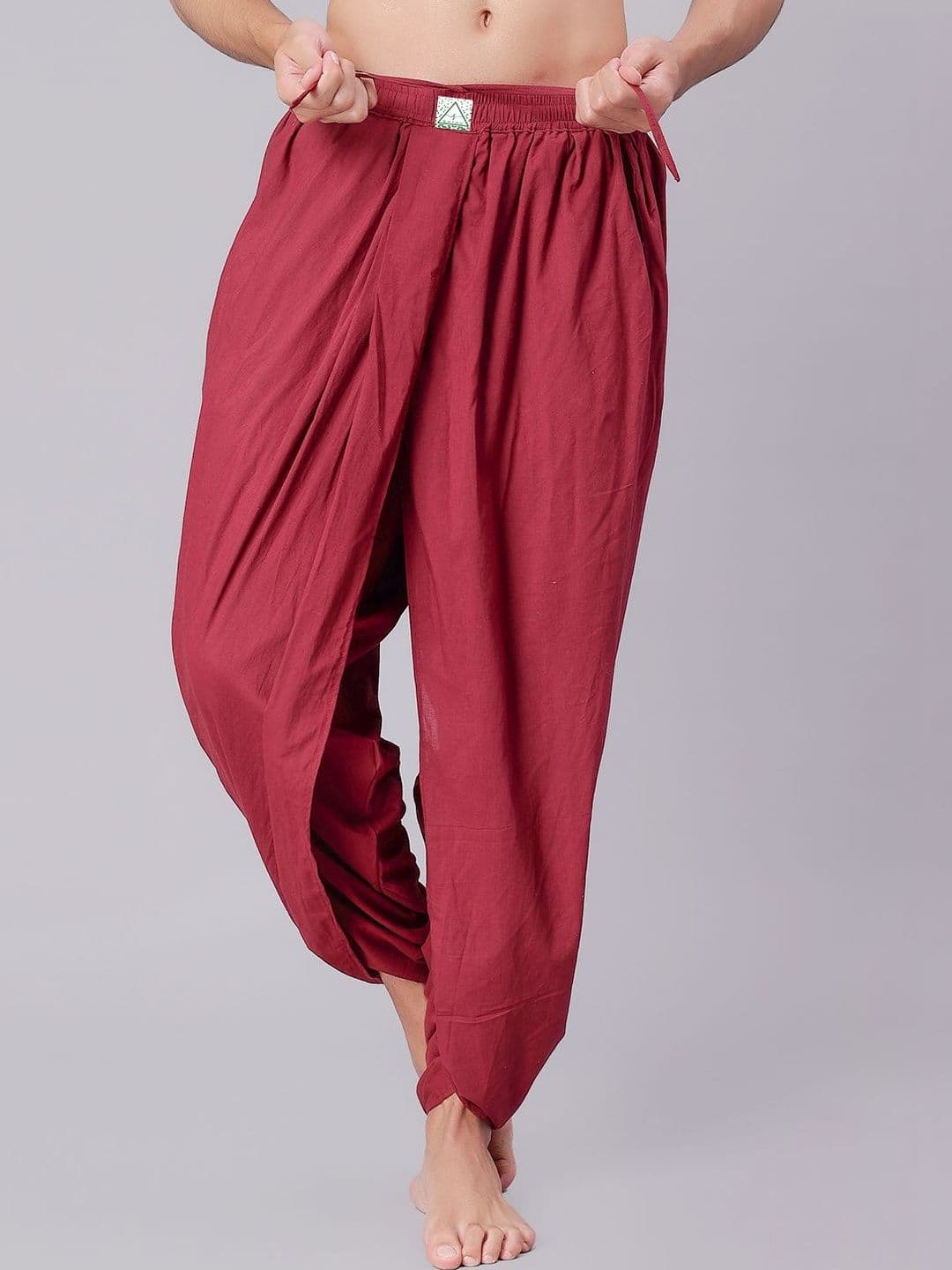 Satav Men Cotton Dhoti Dhotis - view 1