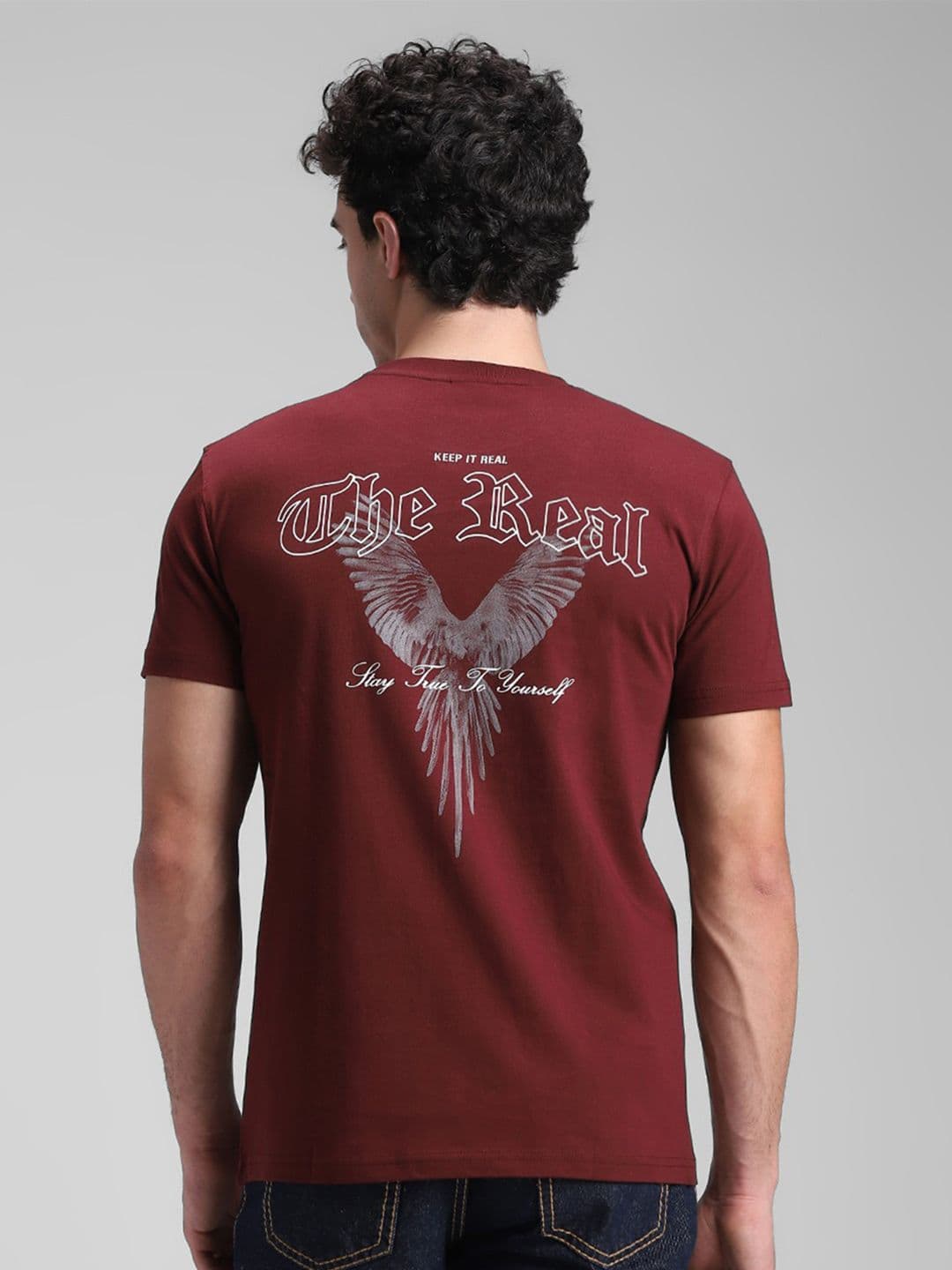 Klub Fox Men Typography Printed T-shirt - view 1