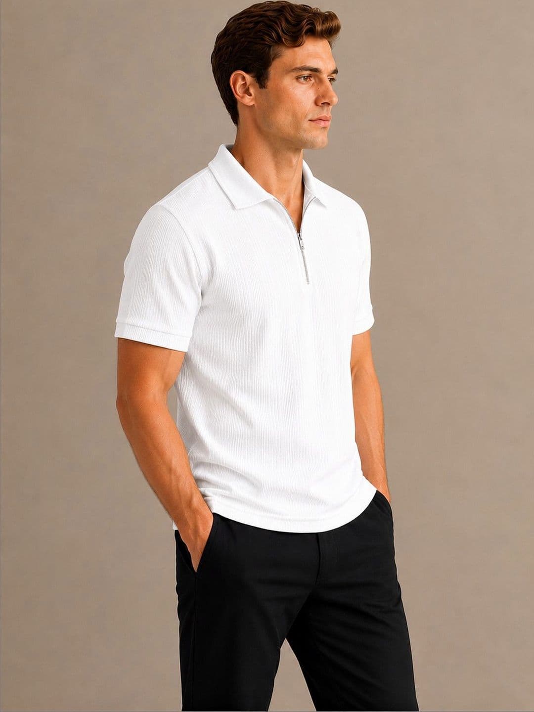 SZN Men Polo Collar T-shirt - view 1
