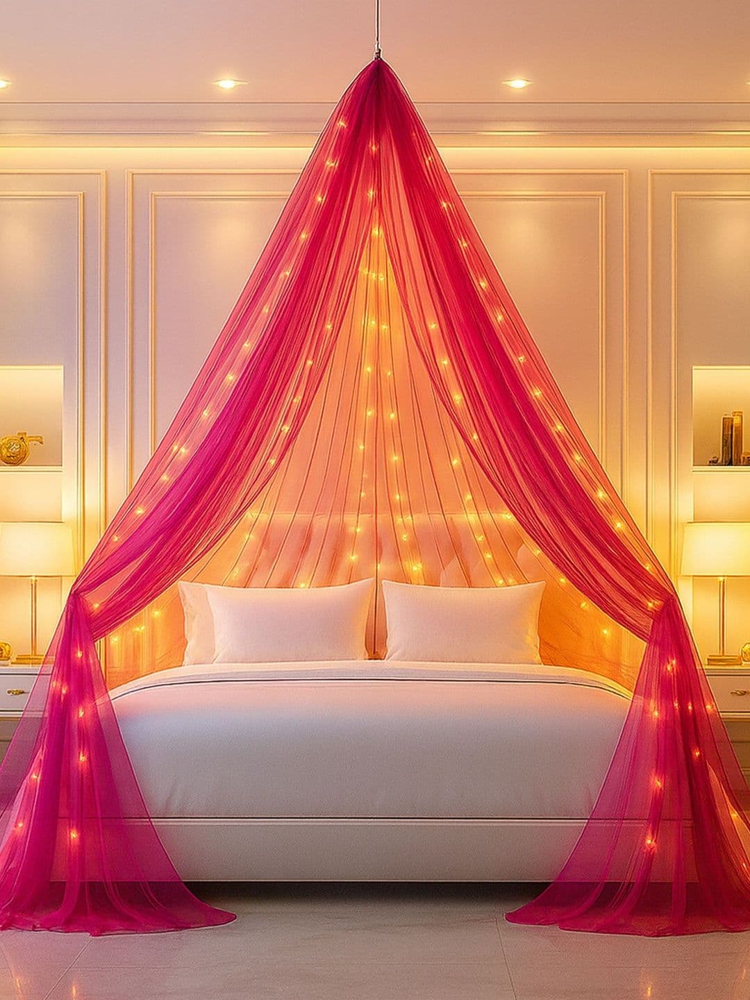 1iAM 5-Pcs Pink Party Decoration Net Set - view 1