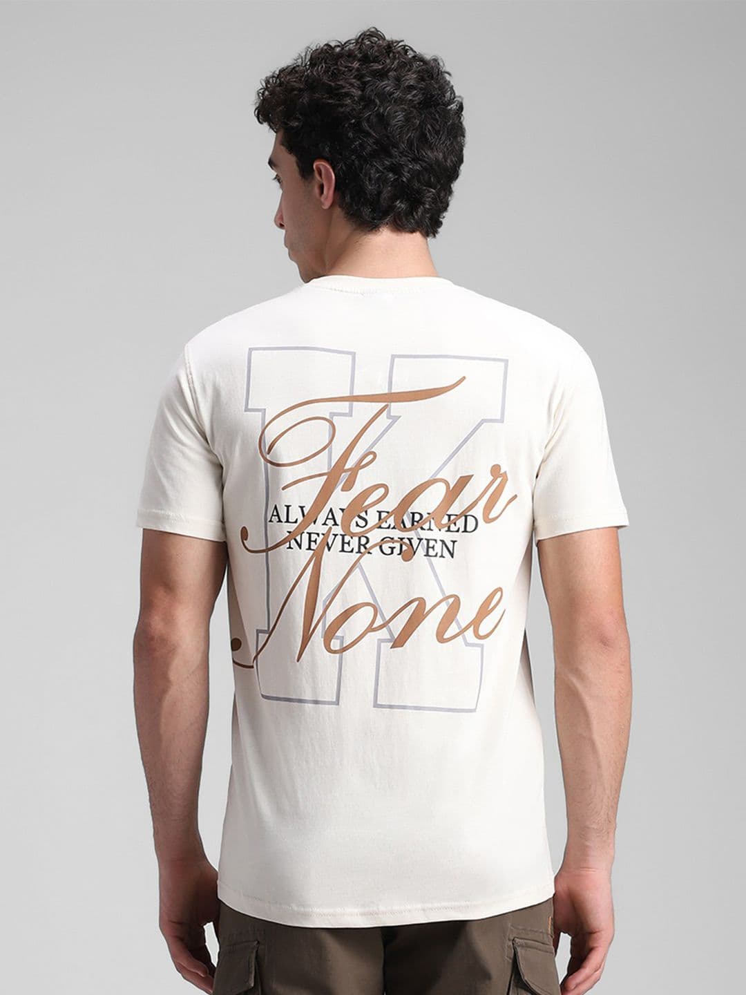Klub Fox Men Typography Printed T-shirt - view 1