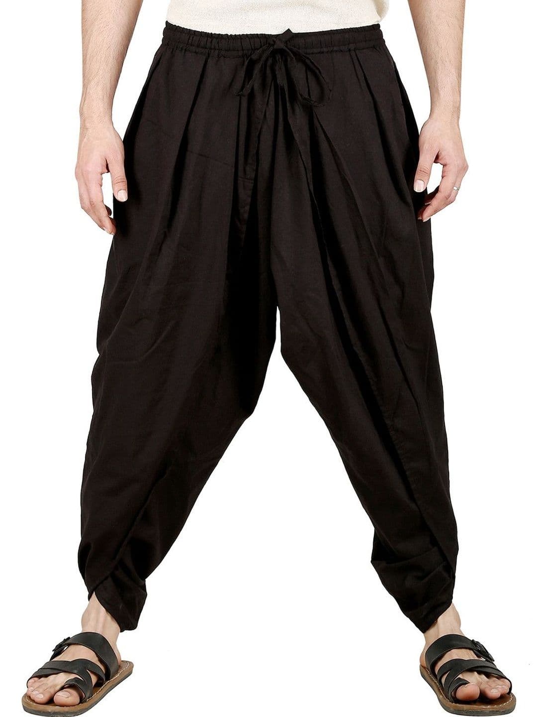 Satav Men Cotton Dhoti Dhotis - view 1