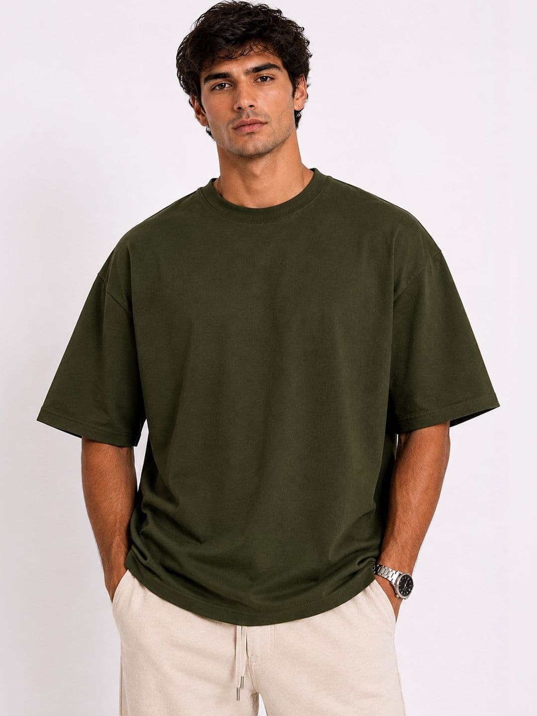 Moda Rapido Men Drop-Shoulder Sleeves T-shirt - view 1