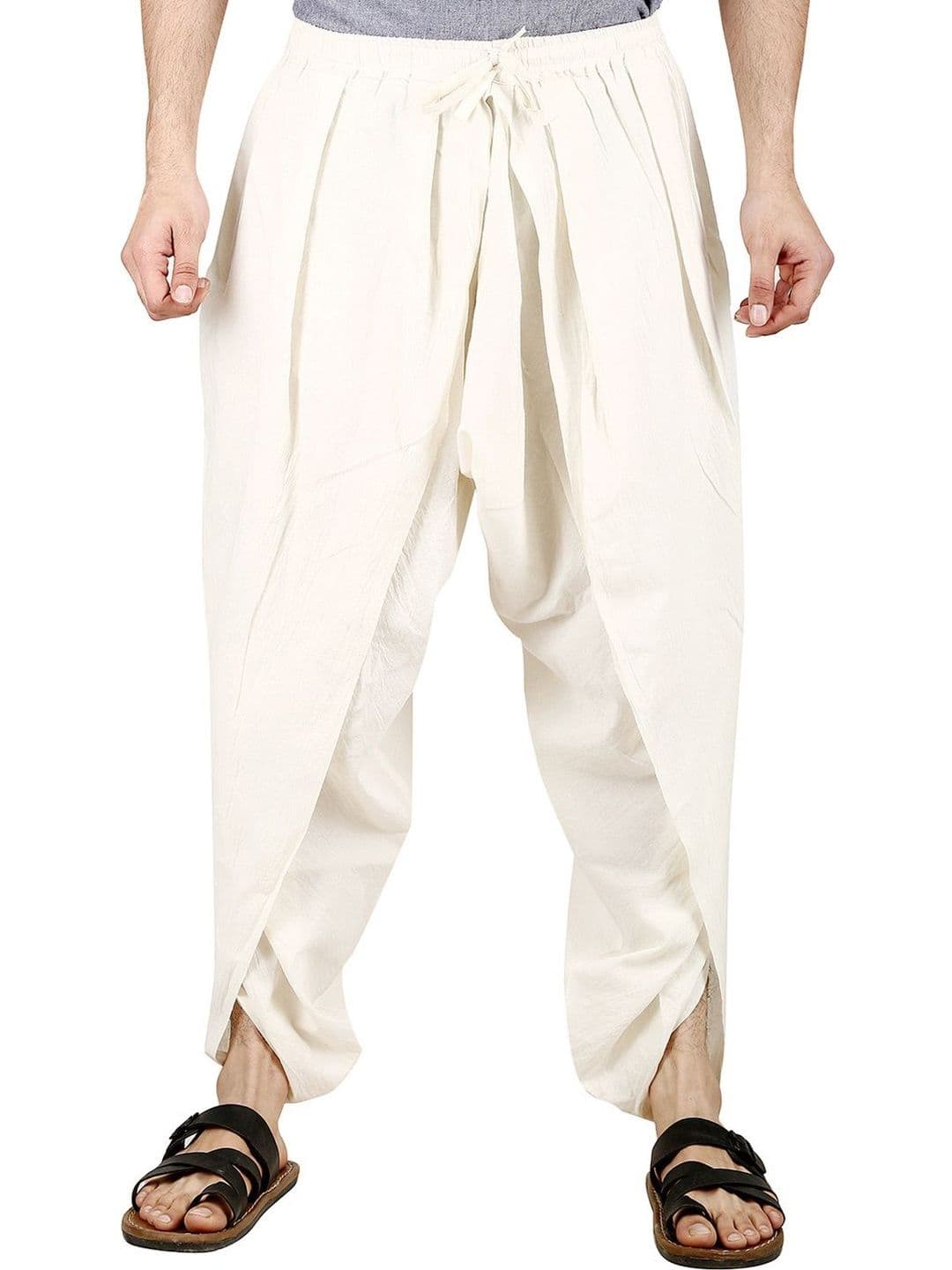 Satav Men Cotton Dhoti Dhotis - view 1