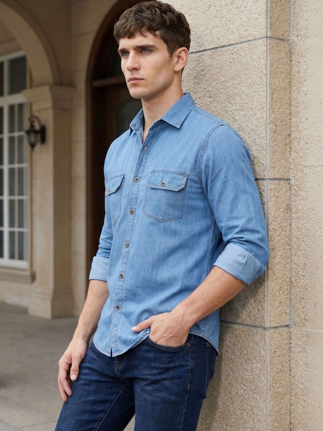 Indian Needle Men Classic Casual Shirt - view 1