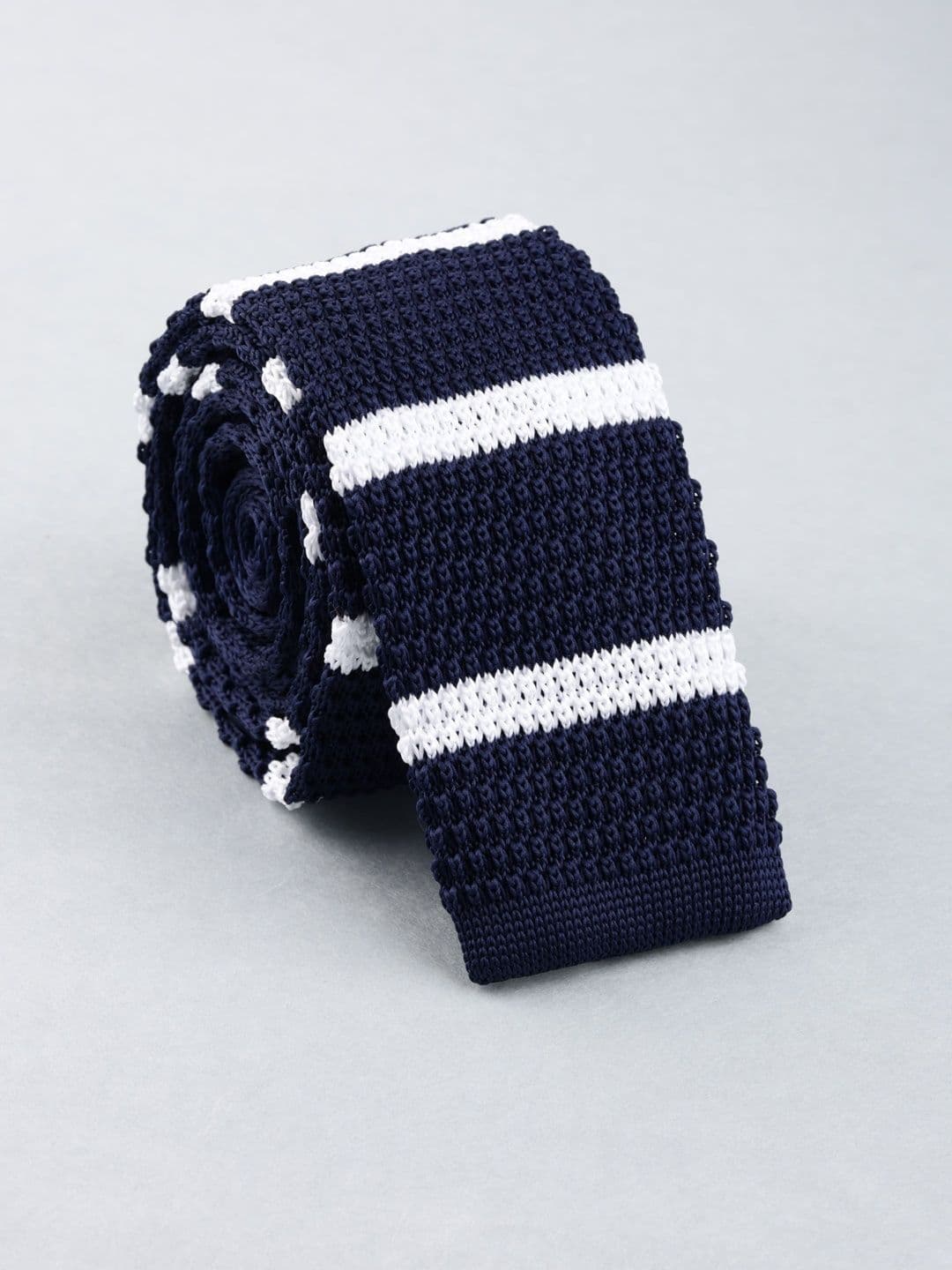 Alvaro Castagnino Men Striped Skinny Tie - view 1