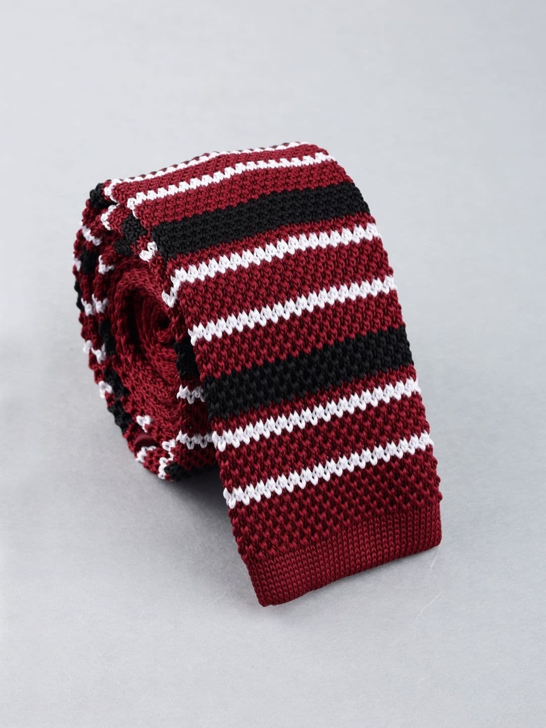 Alvaro Castagnino Men Striped Skinny Tie - view 1