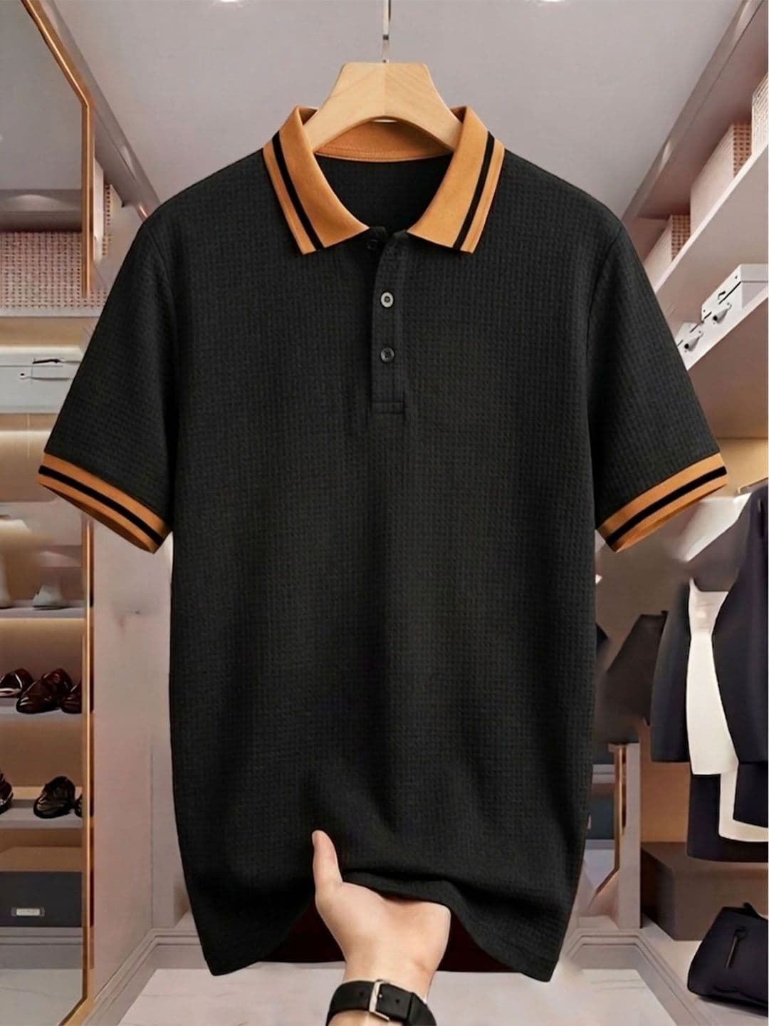 AUSK Men Polo Collar T-shirt - view 1