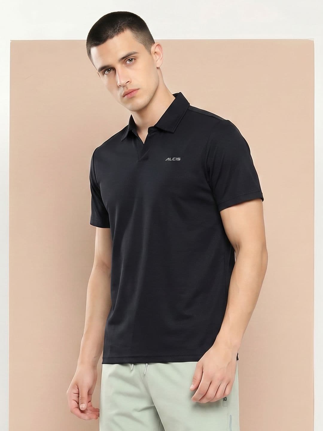 Alcis AIcis DryTech Polo Collar Neck T-shirt - view 1