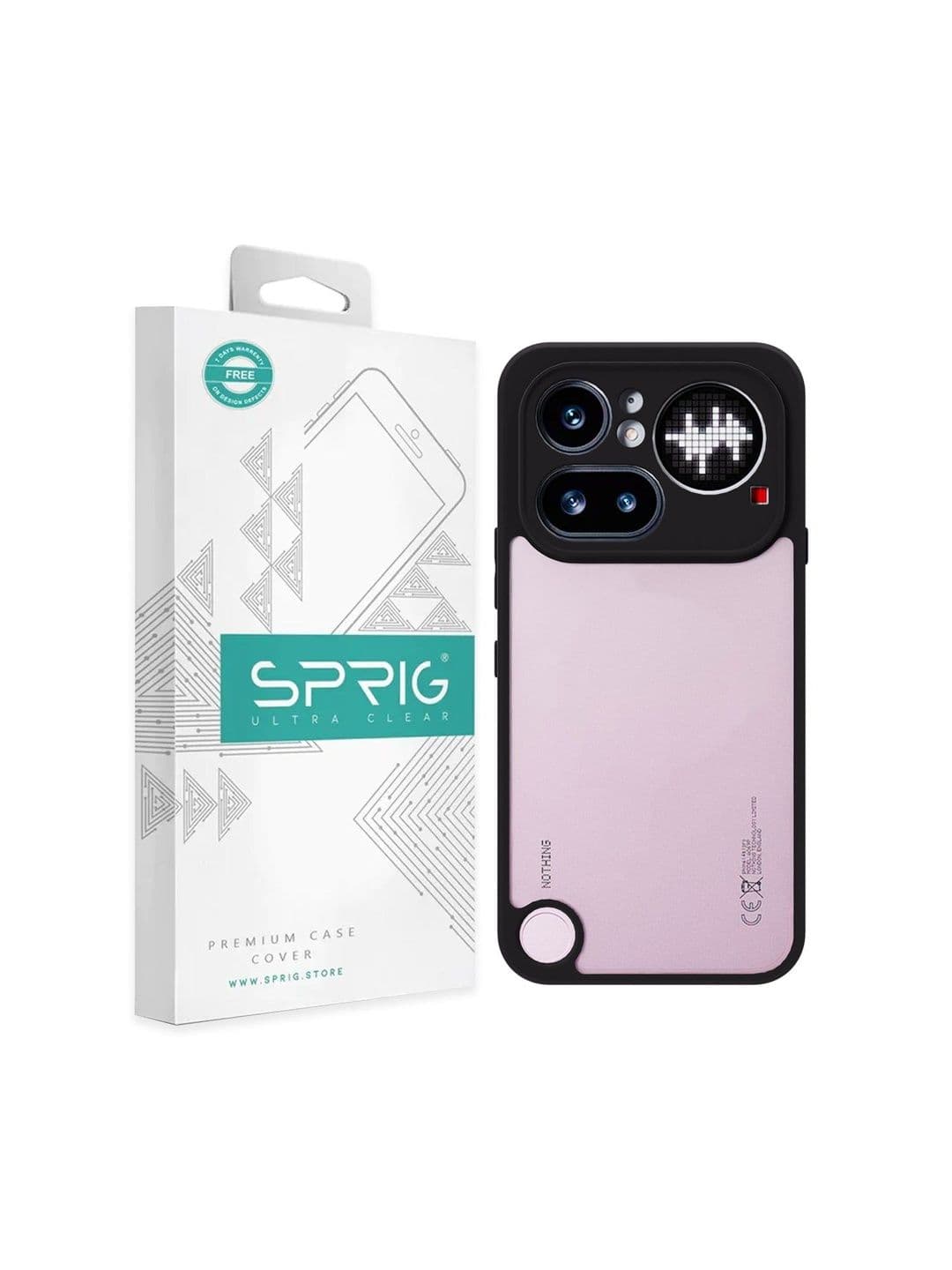 SPRIG Nothing Phone 4A Pro Matte Transparent Back Cover - view 1