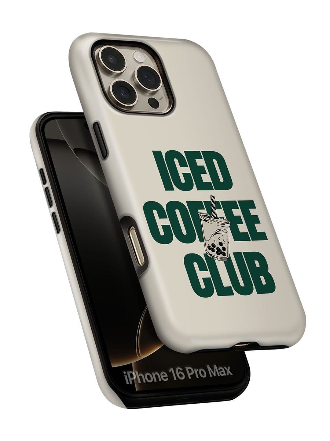 QRIOH Typography Printed iPhone 16 Pro Max Back Case Mobile Accessories - view 1