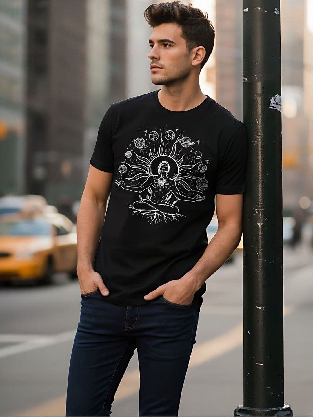 SYMBLANCE Men Printed T-shirt - view 1