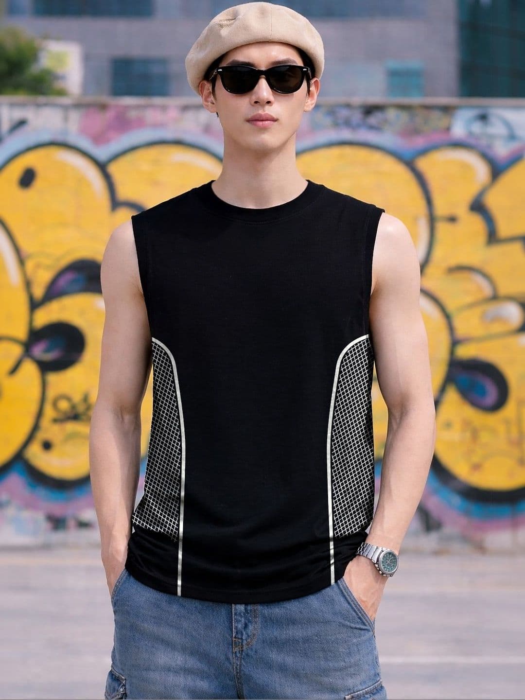 FTX Self Design Cotton Tank - view 1