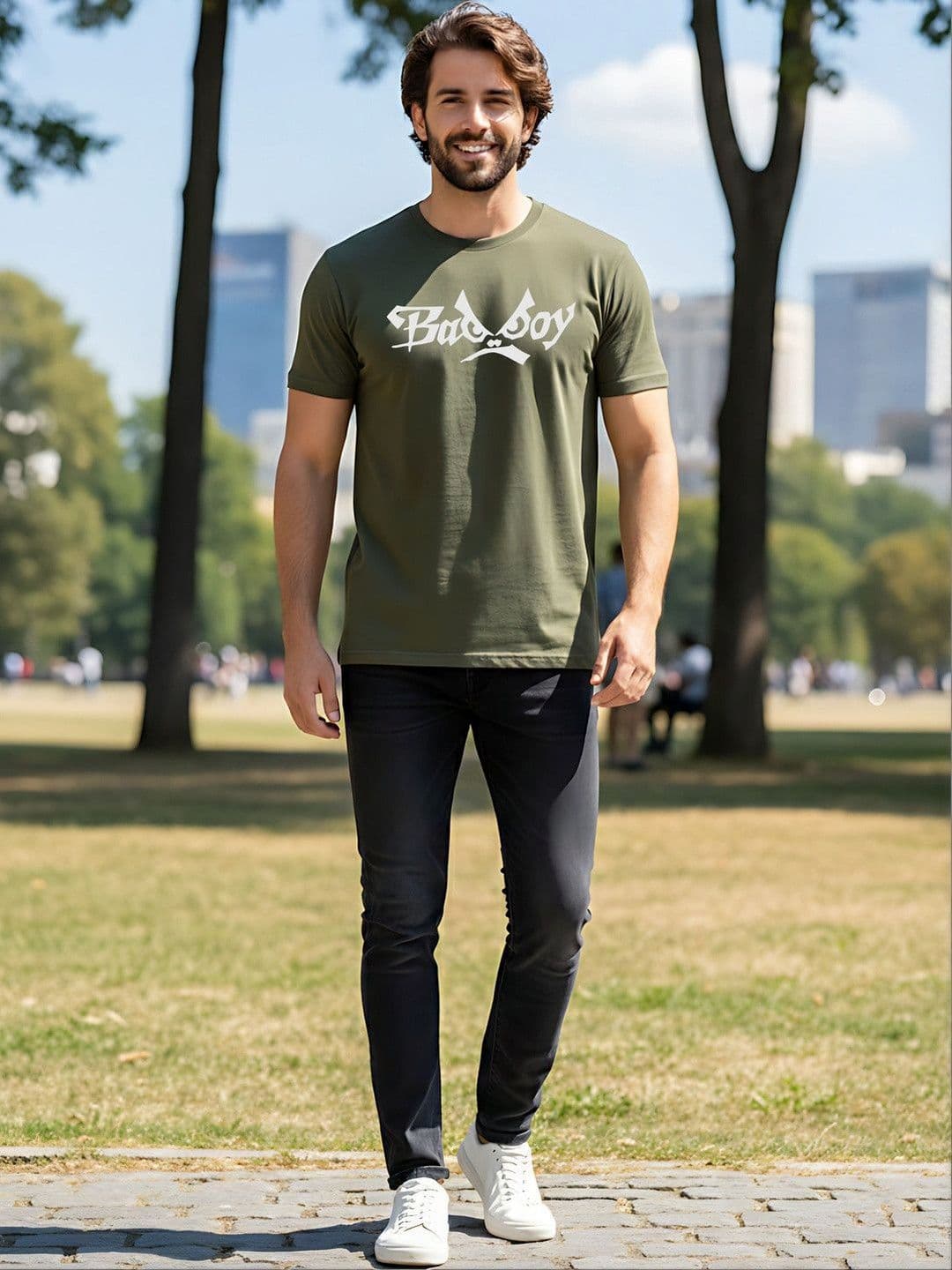 SYMBLANCE Men Printed T-shirt - view 1