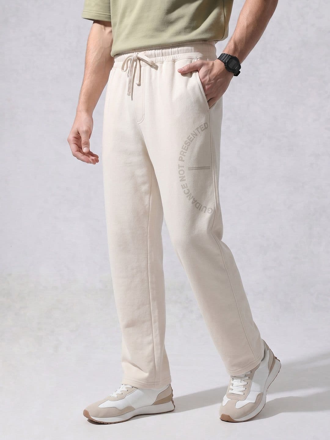 WROGN Men Straight Fit Track Pants - view 1