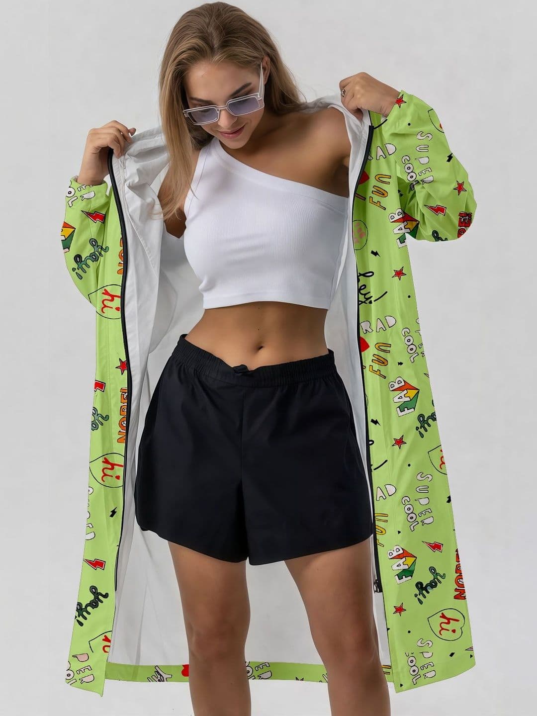 CAMISON Women Printed Rain Jacket - view 1