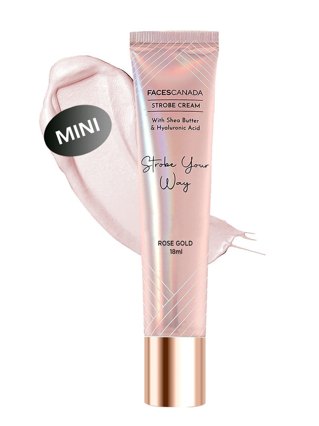 FACES CANADA Strobe Cream With Shea Butter & Hyaluronic Acid - 18 ml - Rose Gold - view 1