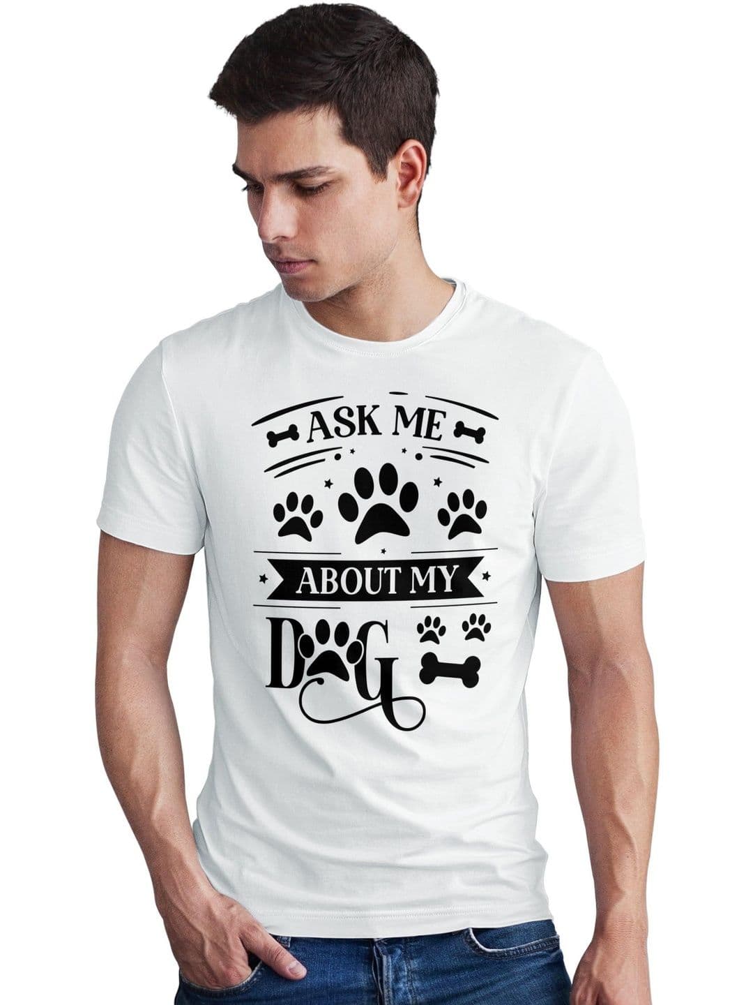 Seekbuylove Men Typography Printed Bio Finish T-shirt - view 1