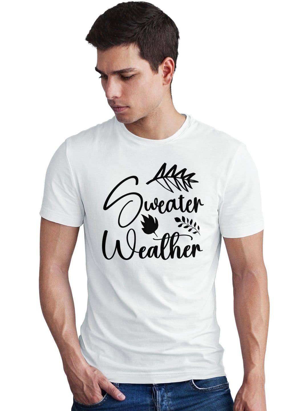 Seekbuylove Men Typography Printed Bio Finish T-shirt - view 1