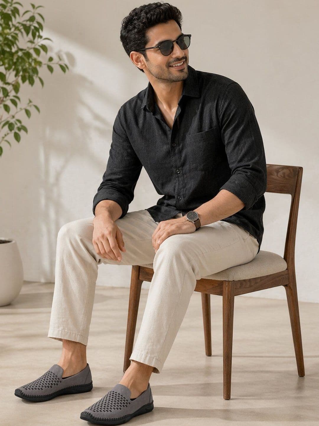 Provogue Men Perforations Loafers - view 1
