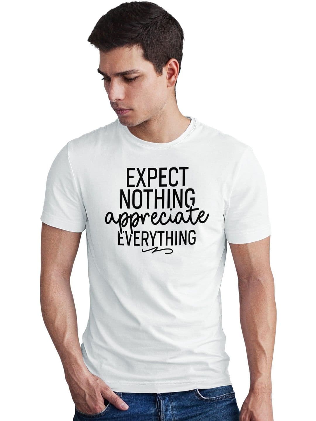 Seekbuylove Men Typography Printed Bio Finish T-shirt - view 1