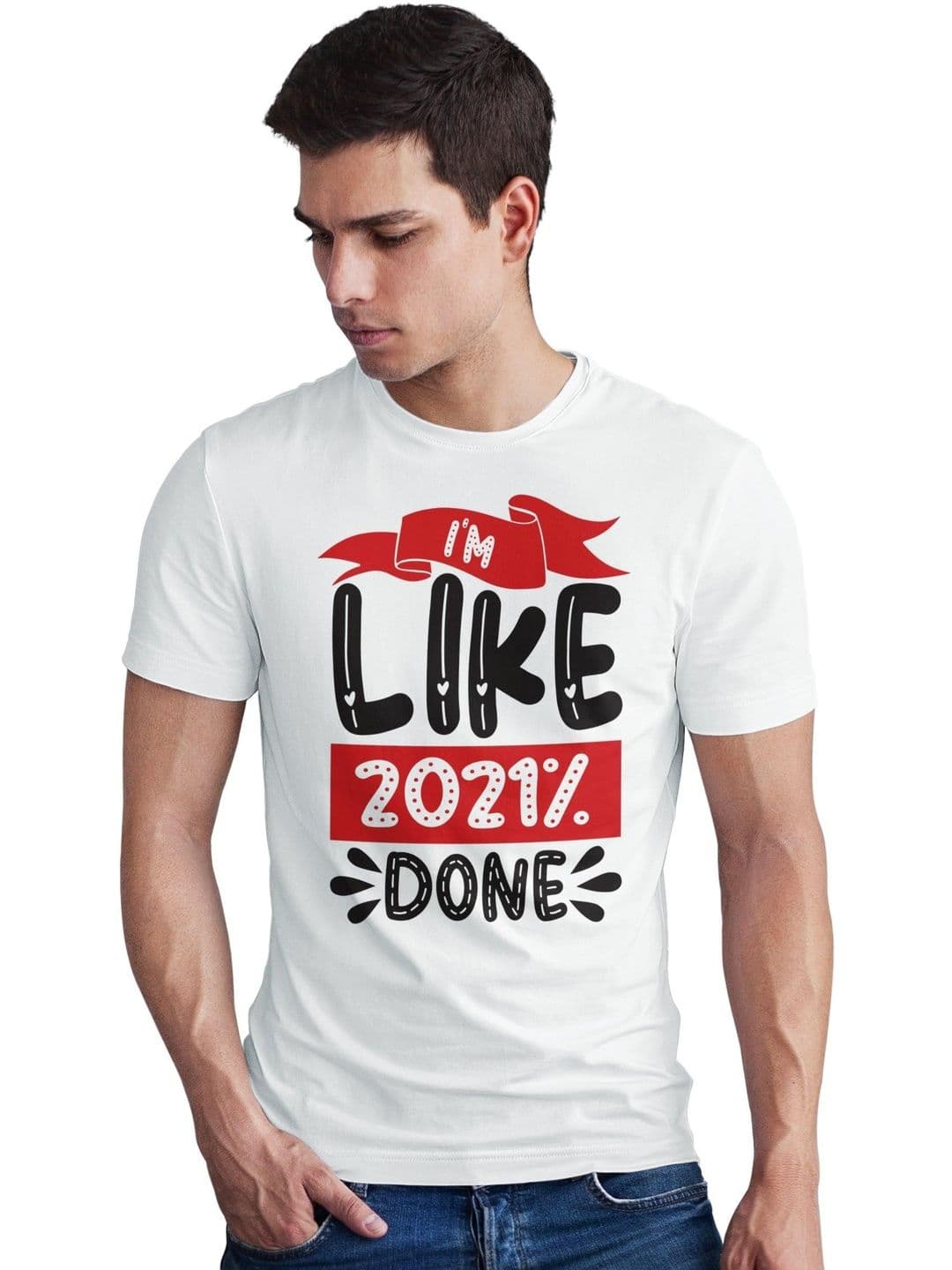 Seekbuylove Men Typography Printed Bio Finish T-shirt - view 1