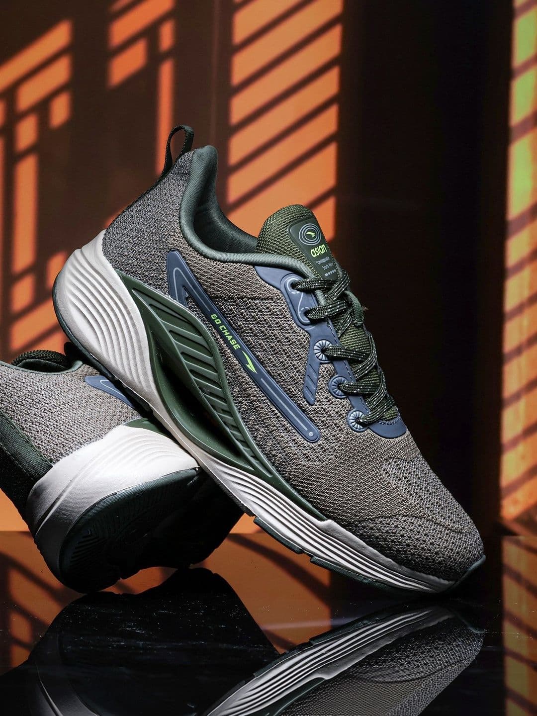 ASIAN Men Mesh Running Non-Marking Shoes - view 1