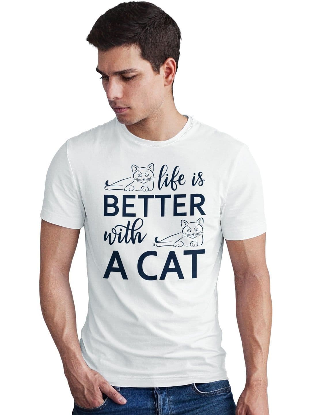 Seekbuylove Men Typography Printed Bio Finish T-shirt - view 1