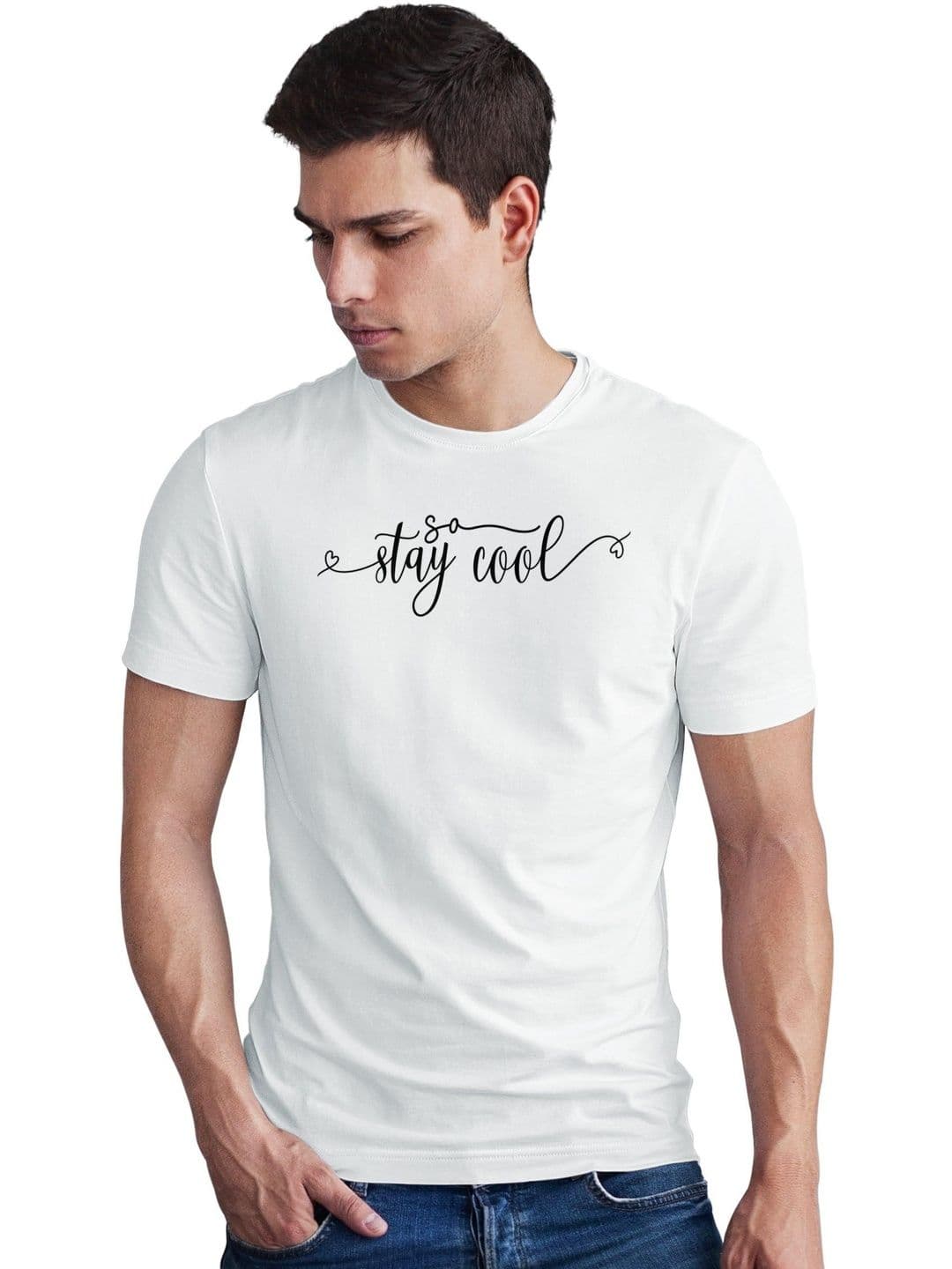 Seekbuylove Men Typography Printed Bio Finish T-shirt - view 1