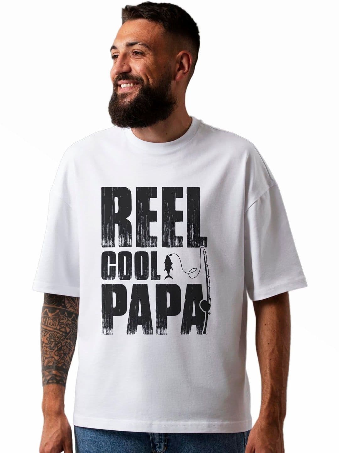 Seekbuylove Men Typography Printed Drop-Shoulder Sleeves Bio Finish T-shirt - view 1