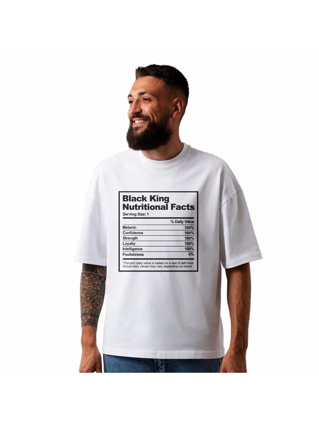 Seekbuylove Men Typography Printed Drop-Shoulder Sleeves Bio Finish T-shirt - view 1