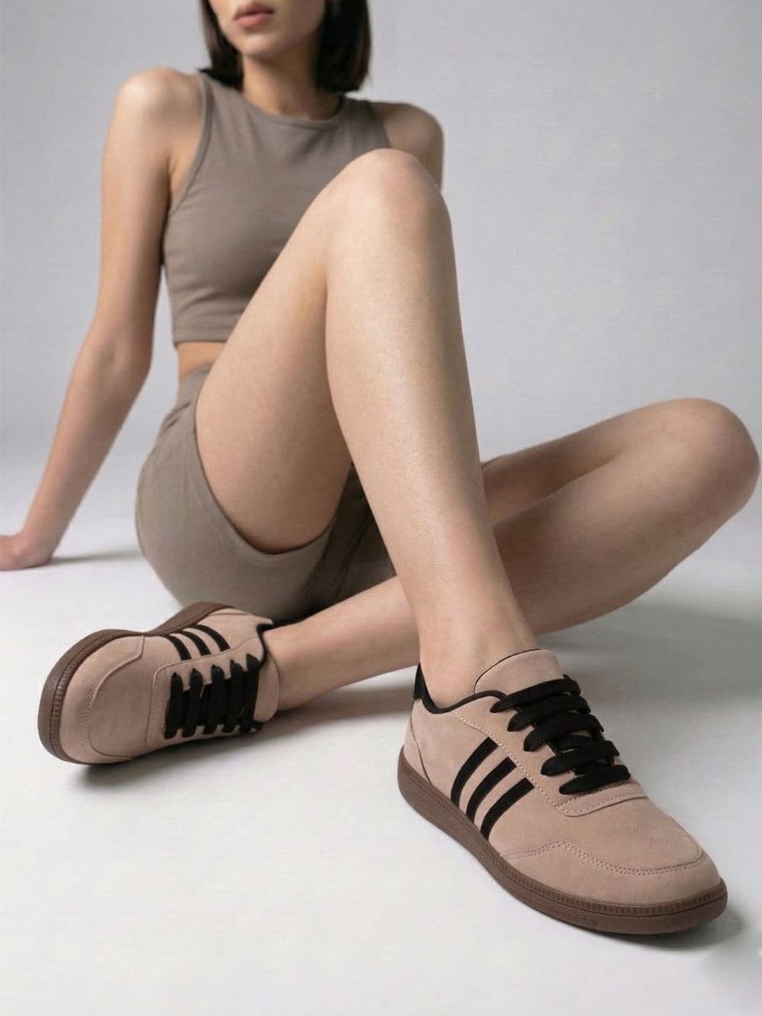 ELUXE PARIS Women Velvet Sneakers - view 1