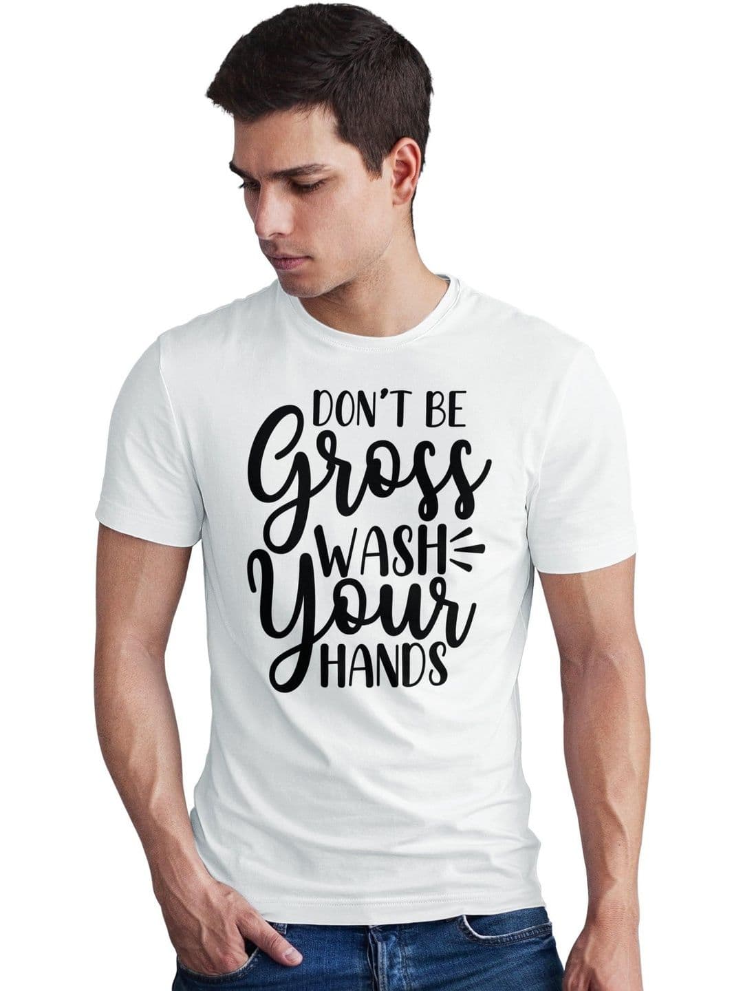 Seekbuylove Men Typography Printed Bio Finish T-shirt - view 1