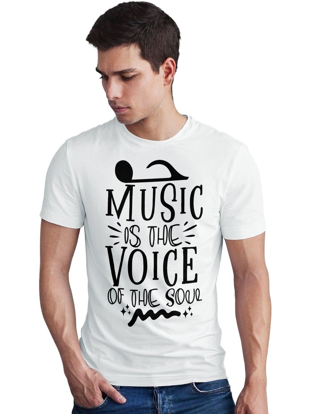 Seekbuylove Men Typography Printed Bio Finish T-shirt - view 1