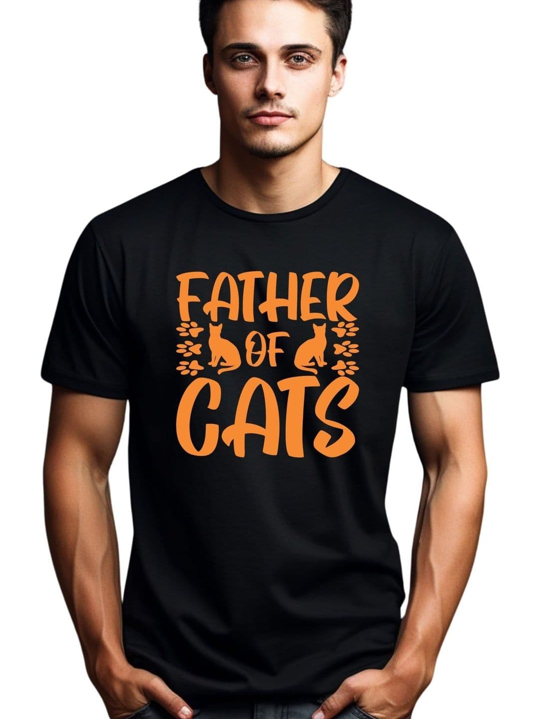 Seekbuylove Typography Printed Round Neck Bio Finish Cotton T-shirt - view 1
