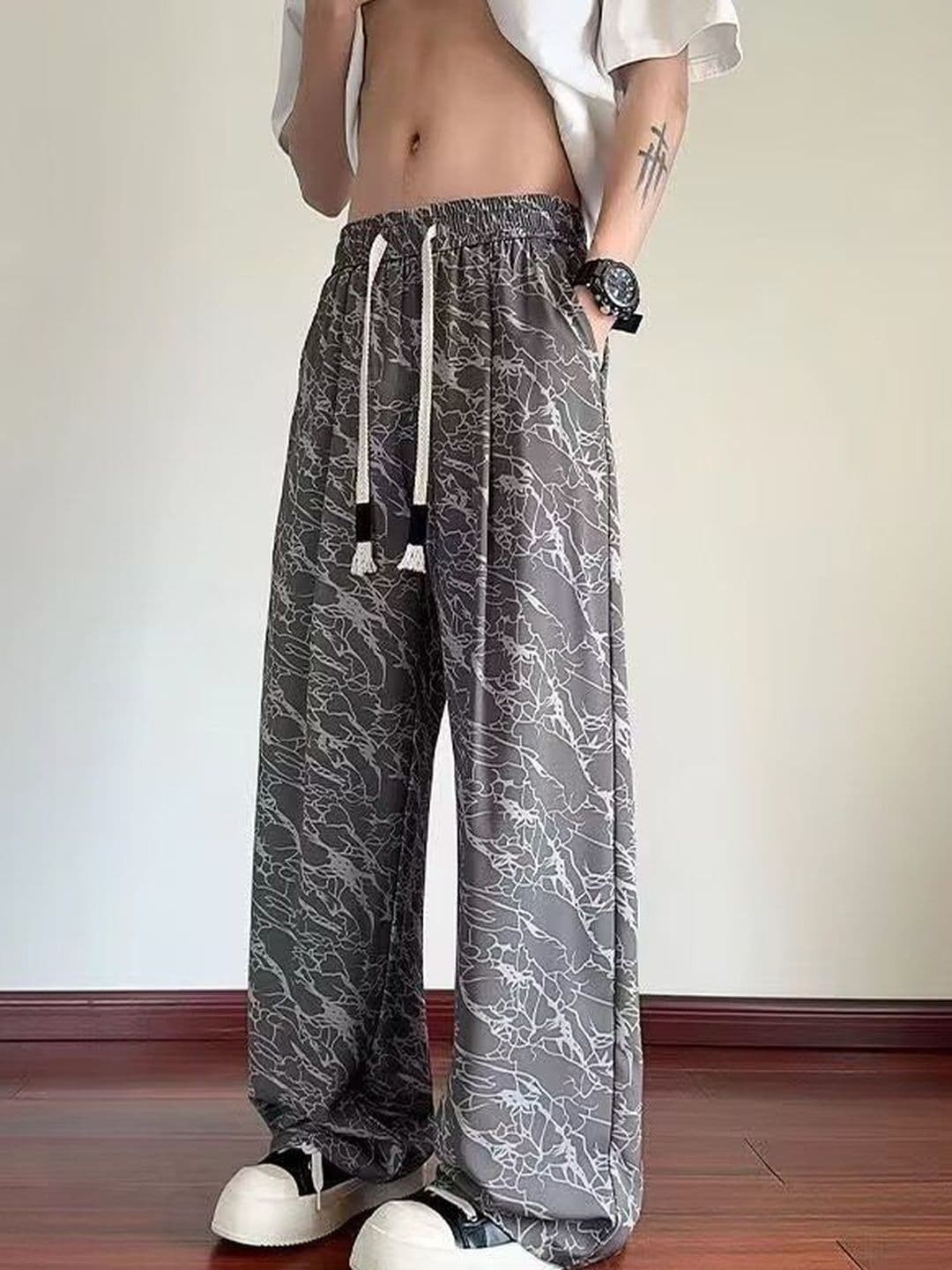 Suo Men Printed Trousers - view 1