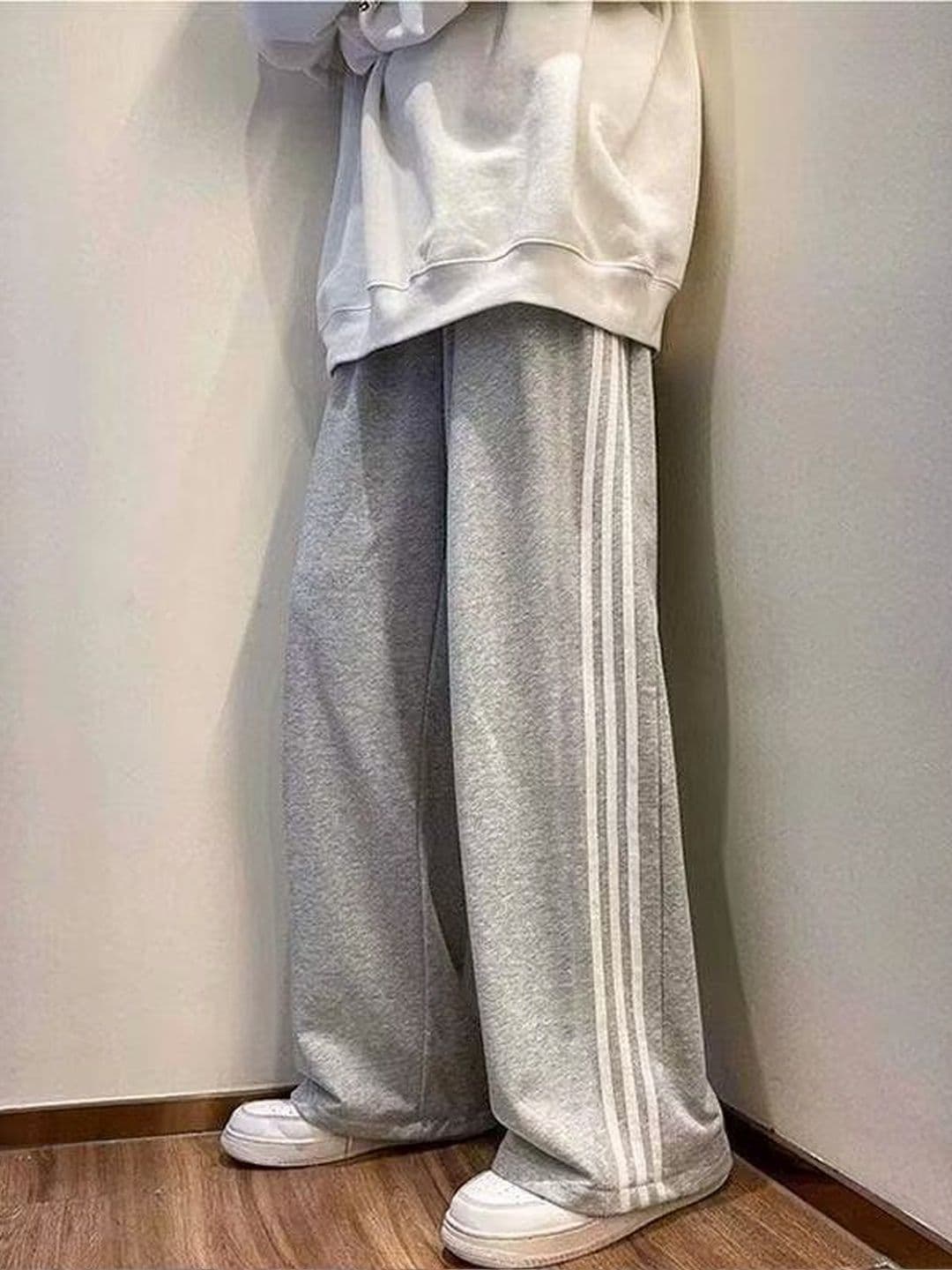 HERE&NOW Men Striped Regular Fit Trousers - view 1